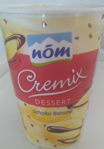 Fotografie - Cremix Dessert Schoko Banane Nöm