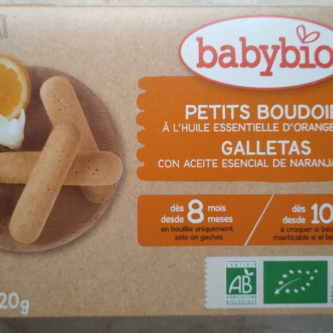 Fotografie - Galletas con aceite esencial de naranja Babybio