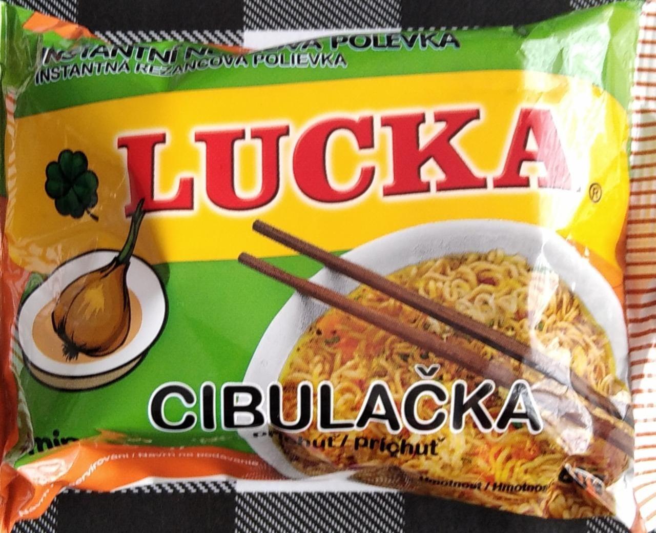 Fotografie - Polévka instantní nudlová Cibulačka Lucka