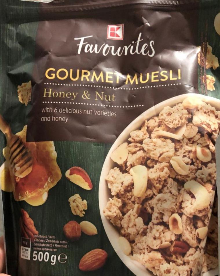 Fotografie - Gourmet Muesli Honey & Nut K-Favourites