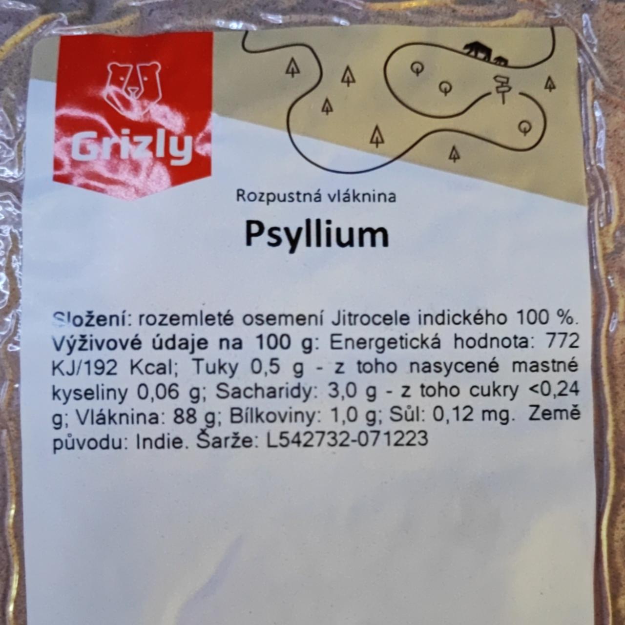 Fotografie - Psyllium Grizly