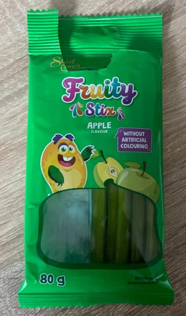 Fotografie - Fruity Stix Apple flavour Sweet Corner