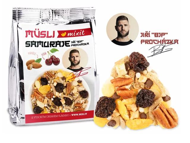 Fotografie - Proteinové müsli samuraje Jirky Procházky Mixit