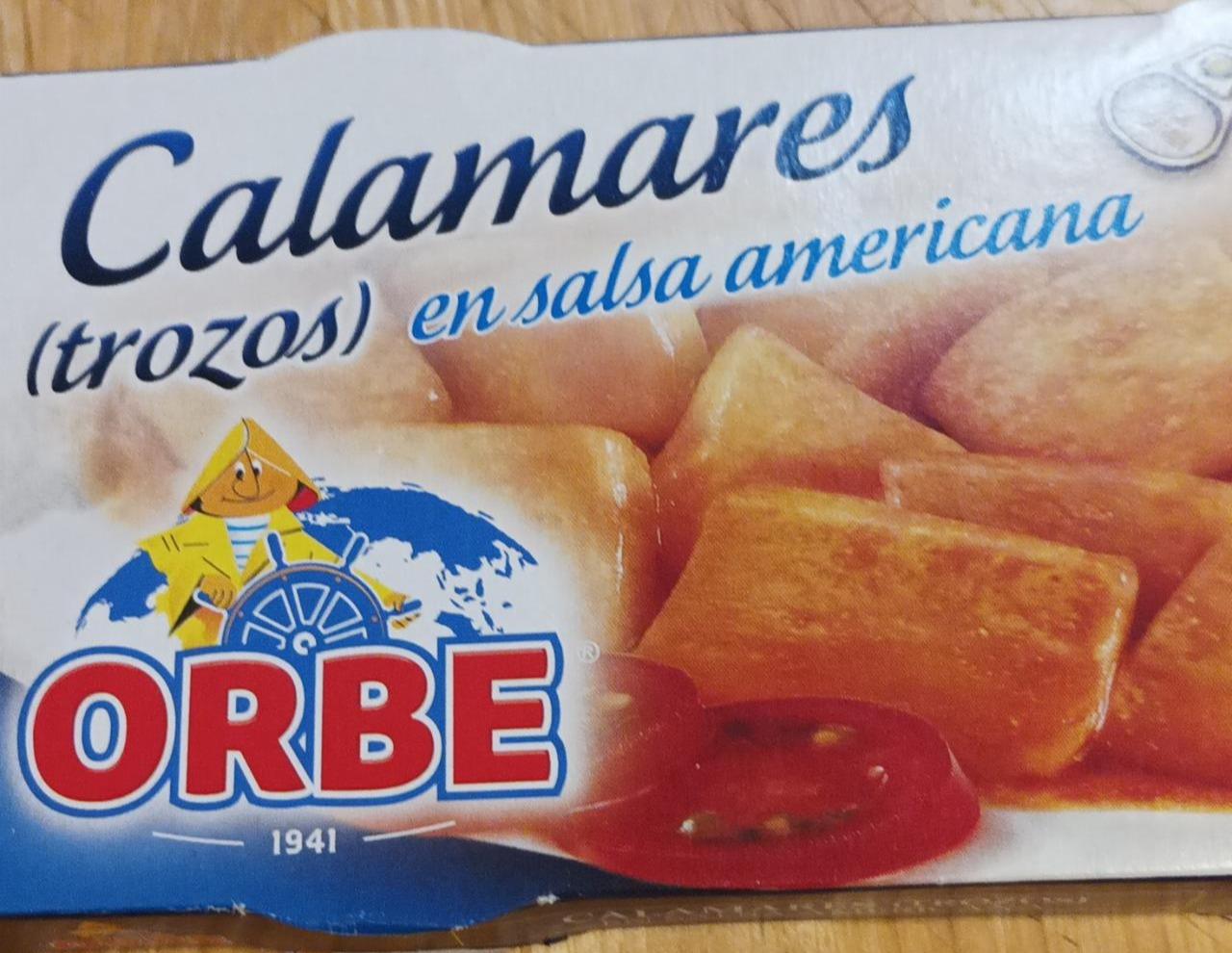 Fotografie - Calamares en salsa americana Orbe