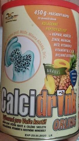 Fotografie - Calcidrink Ananas Orling