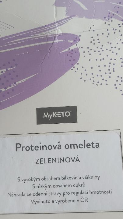 Fotografie - Proteinová omeleta zeleninová MyKeto