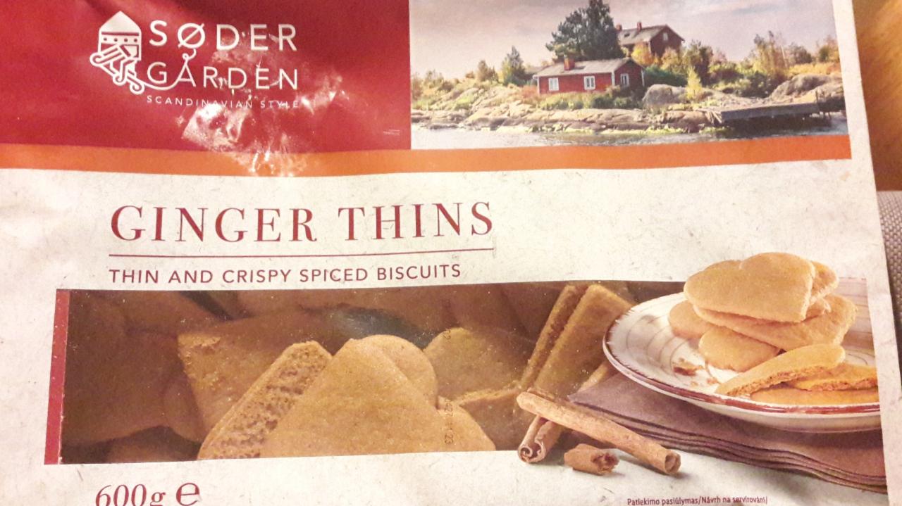 Fotografie - Ginger Thins Sødergården