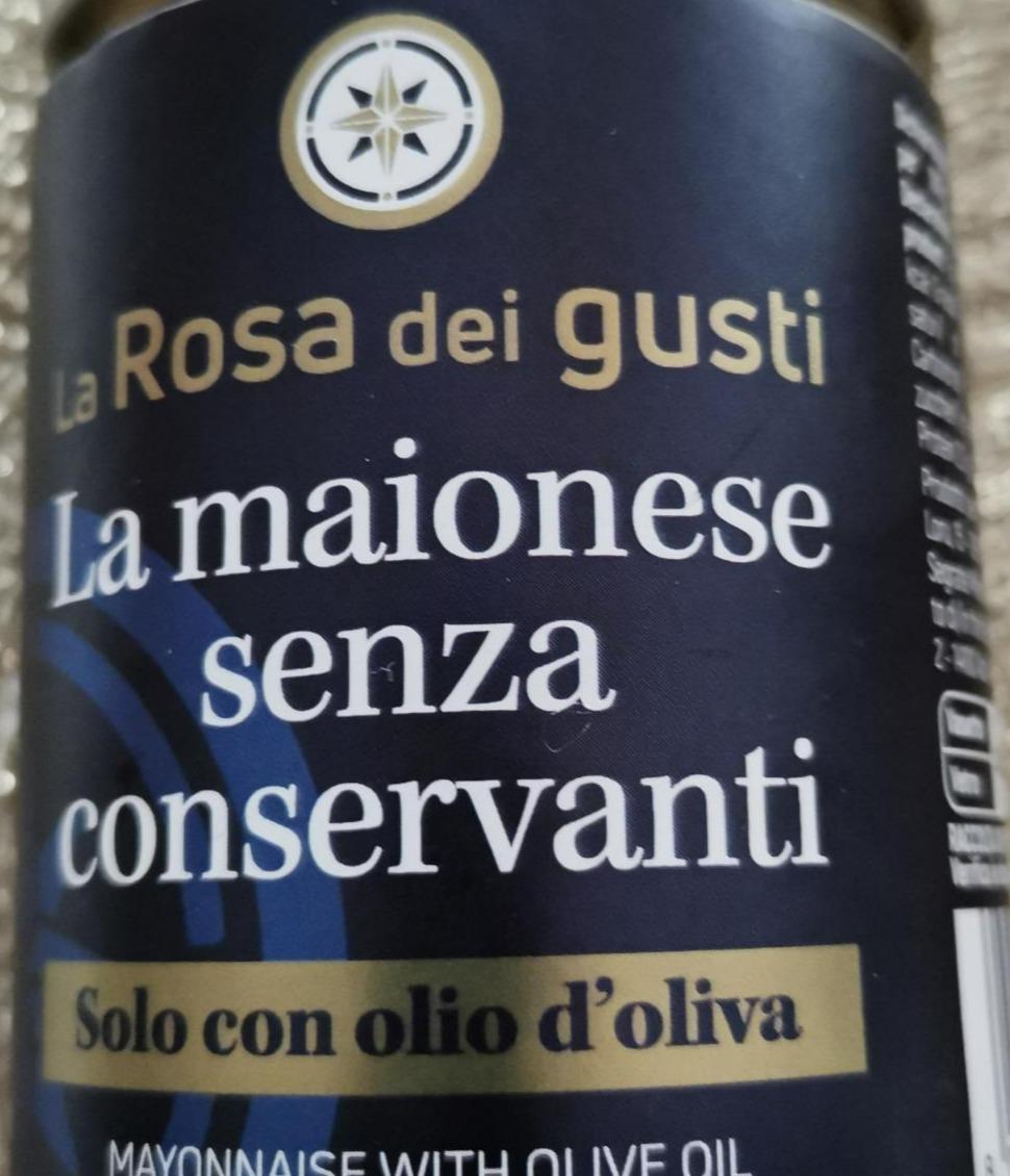 Fotografie - La maionese senza conservanti La Rosa dei gusti