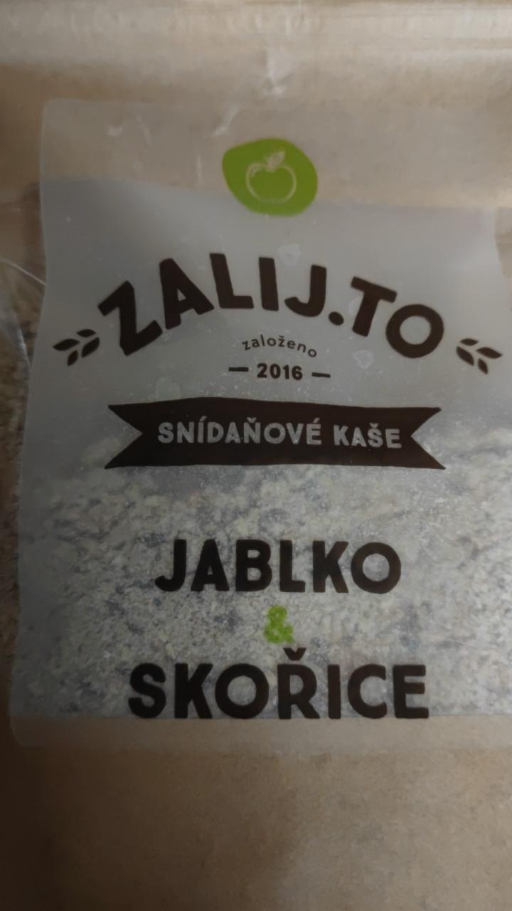 Fotografie - snídaňová kaše Jablko a skořice Zalij.to