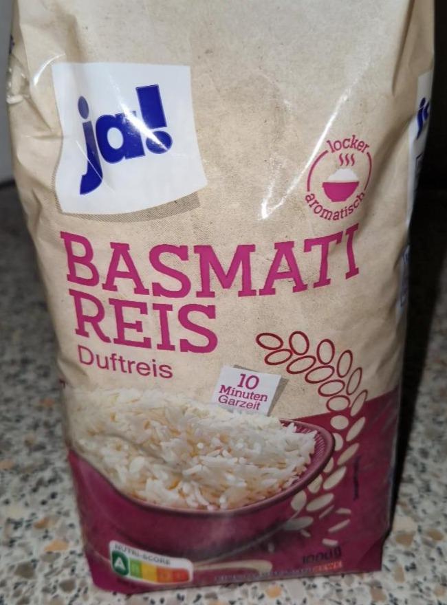 Fotografie - Basmati Reis Duftreis Ja!