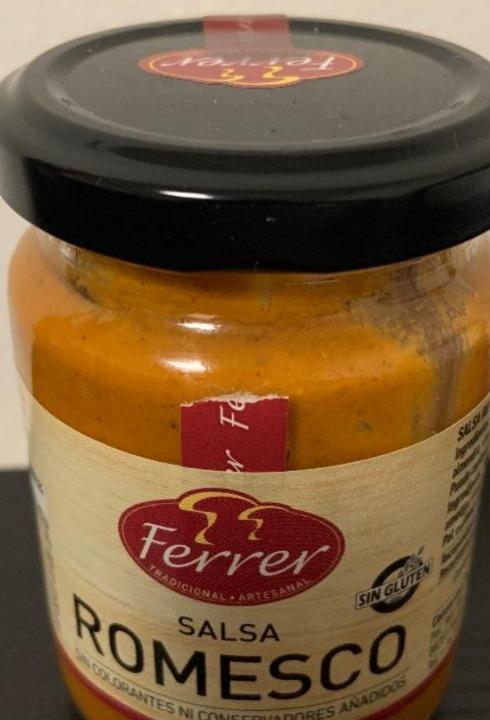 Fotografie - Romesco Salsa Ferrer