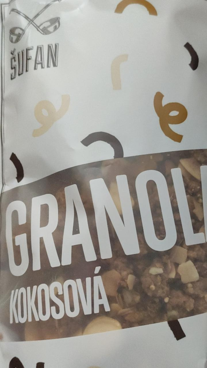 Fotografie - Sufan granola kokosová