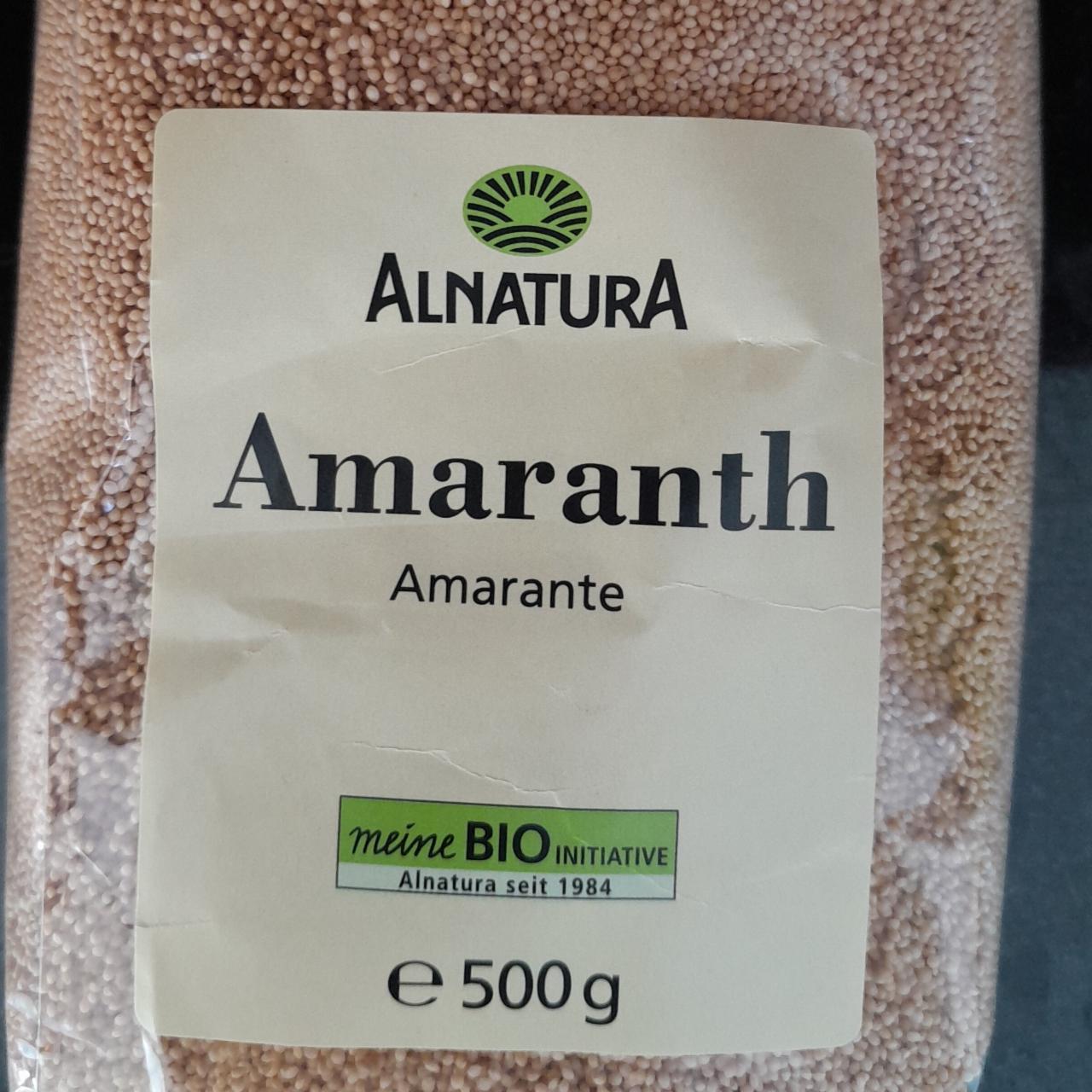 Fotografie - Bio Amaranth Alnatura