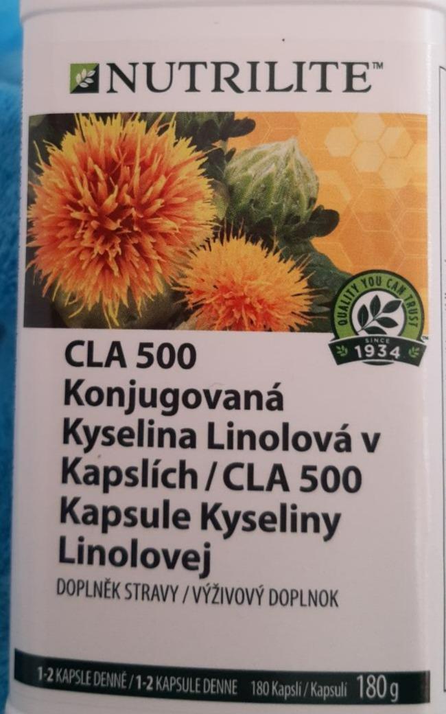 Fotografie - CLA 500 Konjugovaná kyselina Linolová v kapslích Nutrilite