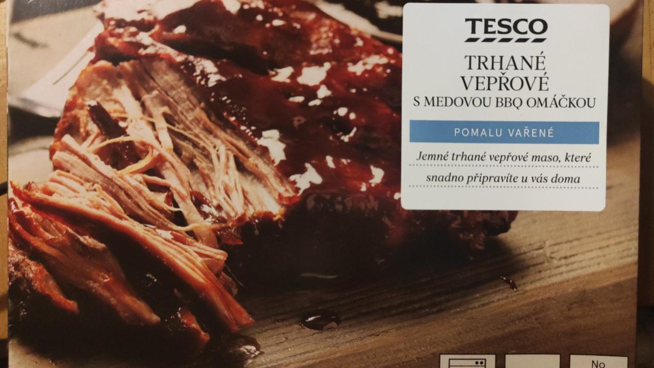 Fotografie - trhané vepřové Tesco