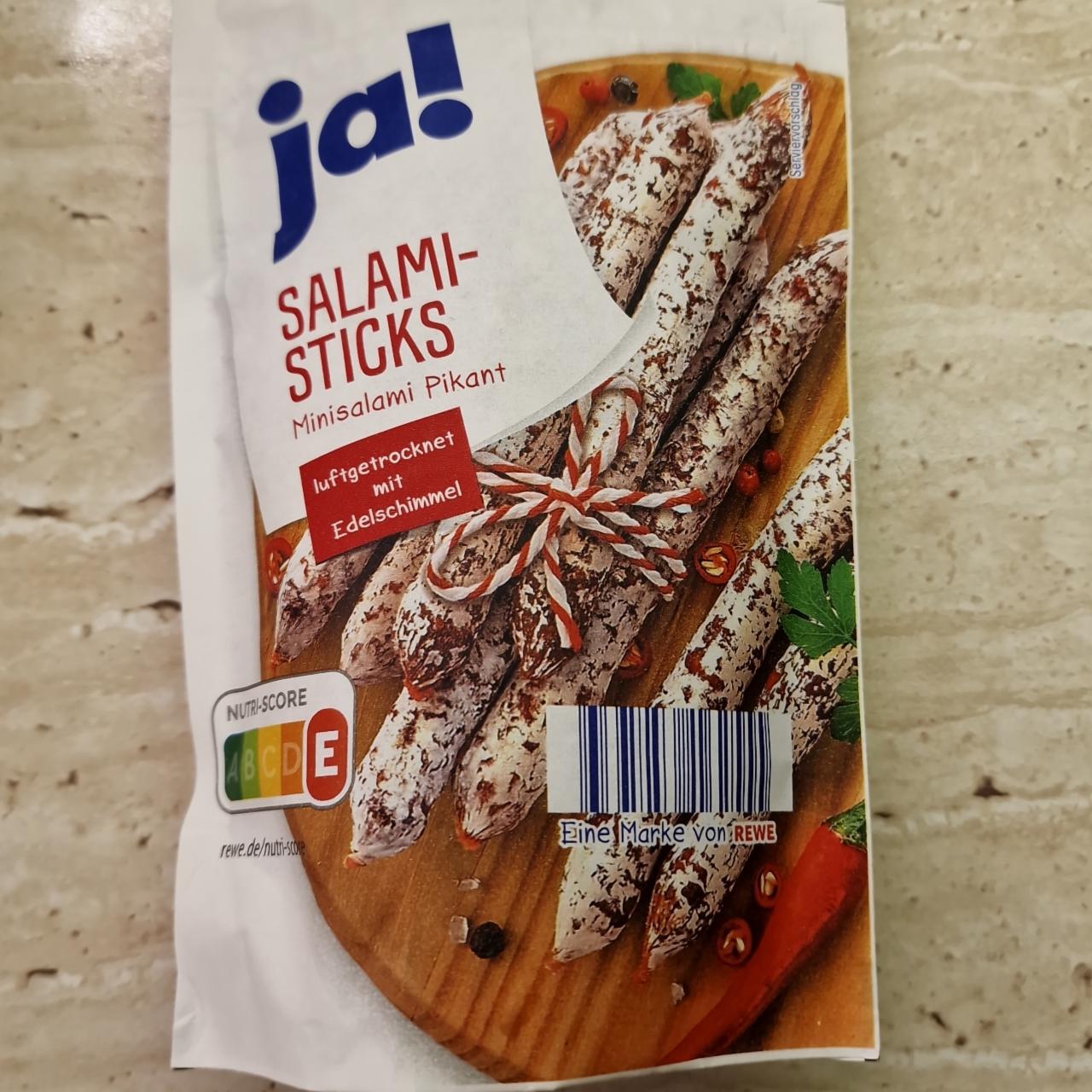 Fotografie - Salami-sticks minisalámky pikant Ja!