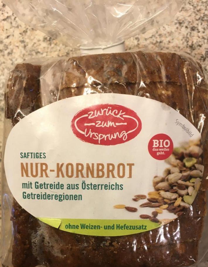 Fotografie - Bio Saftiges Nur-Kornnbrot Zurück zum Ursprung