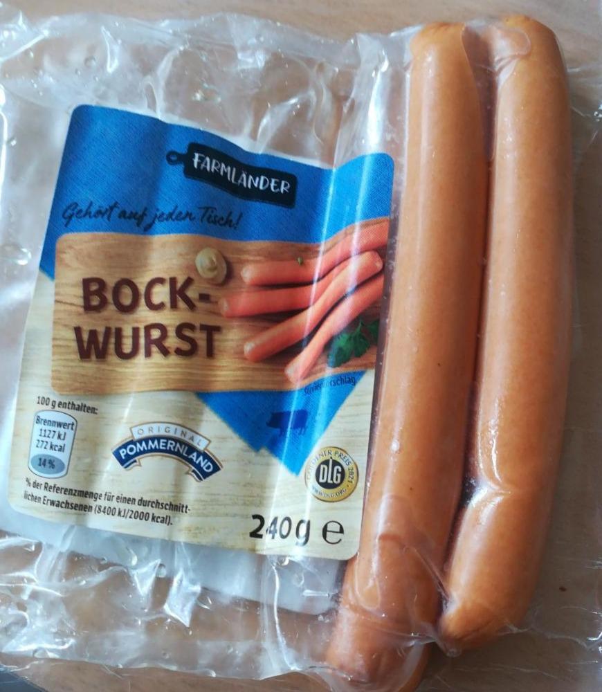 Fotografie - Bockwurst Farmländer Original Pommernland