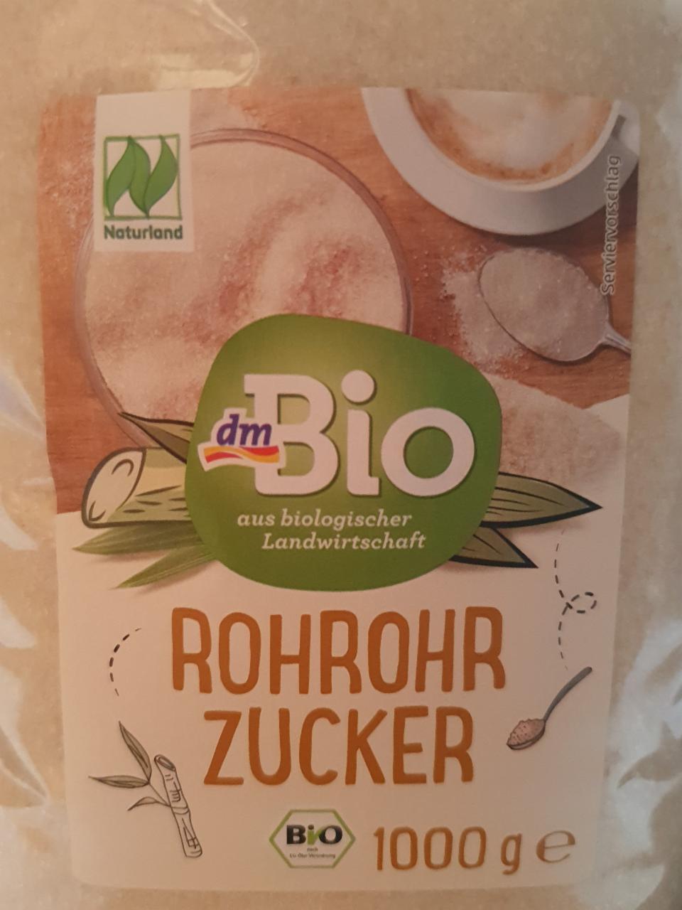 Fotografie - Rohrohr Zucker (bio třtinový cukr) dmBio