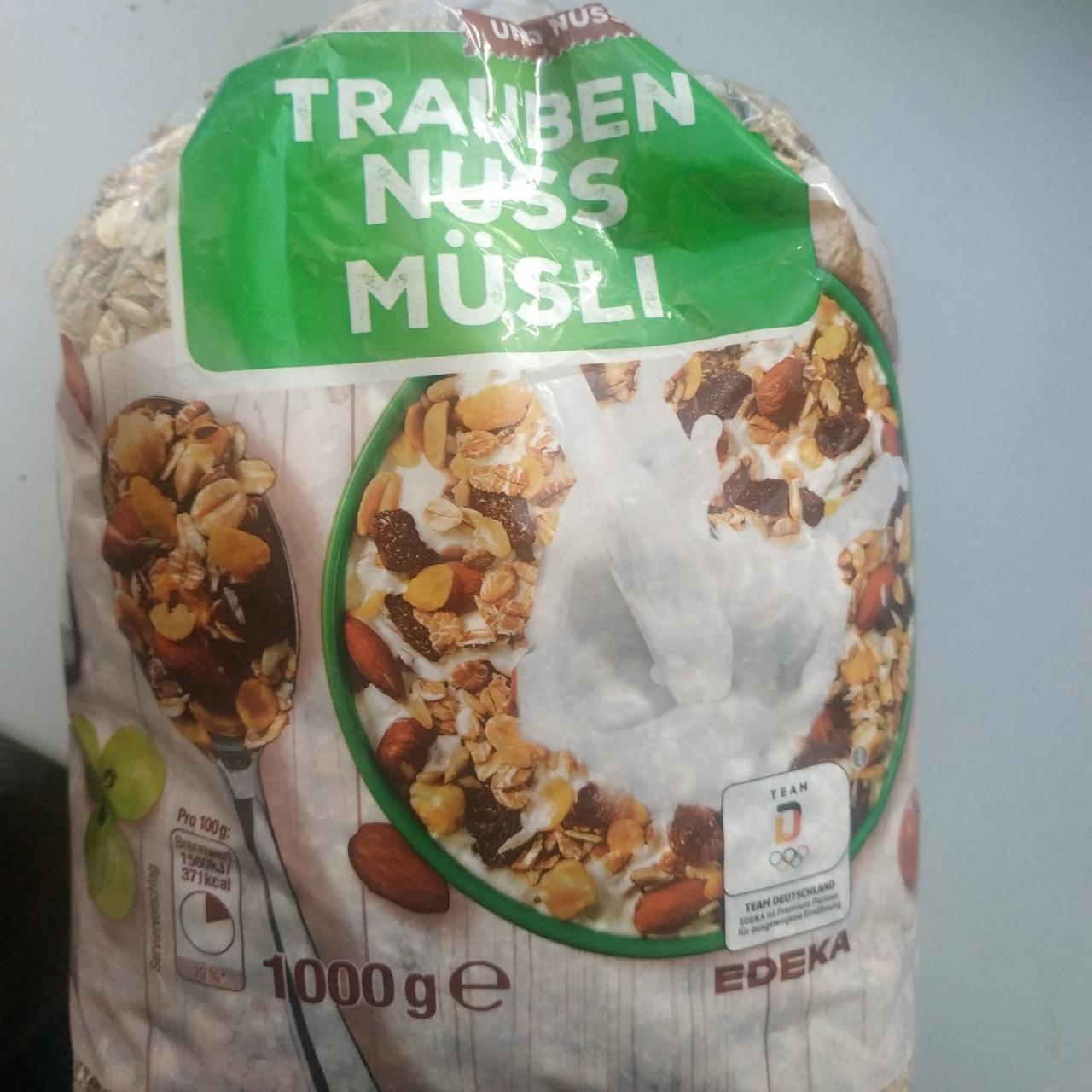 Fotografie - Trauben nuss müsli Edeka