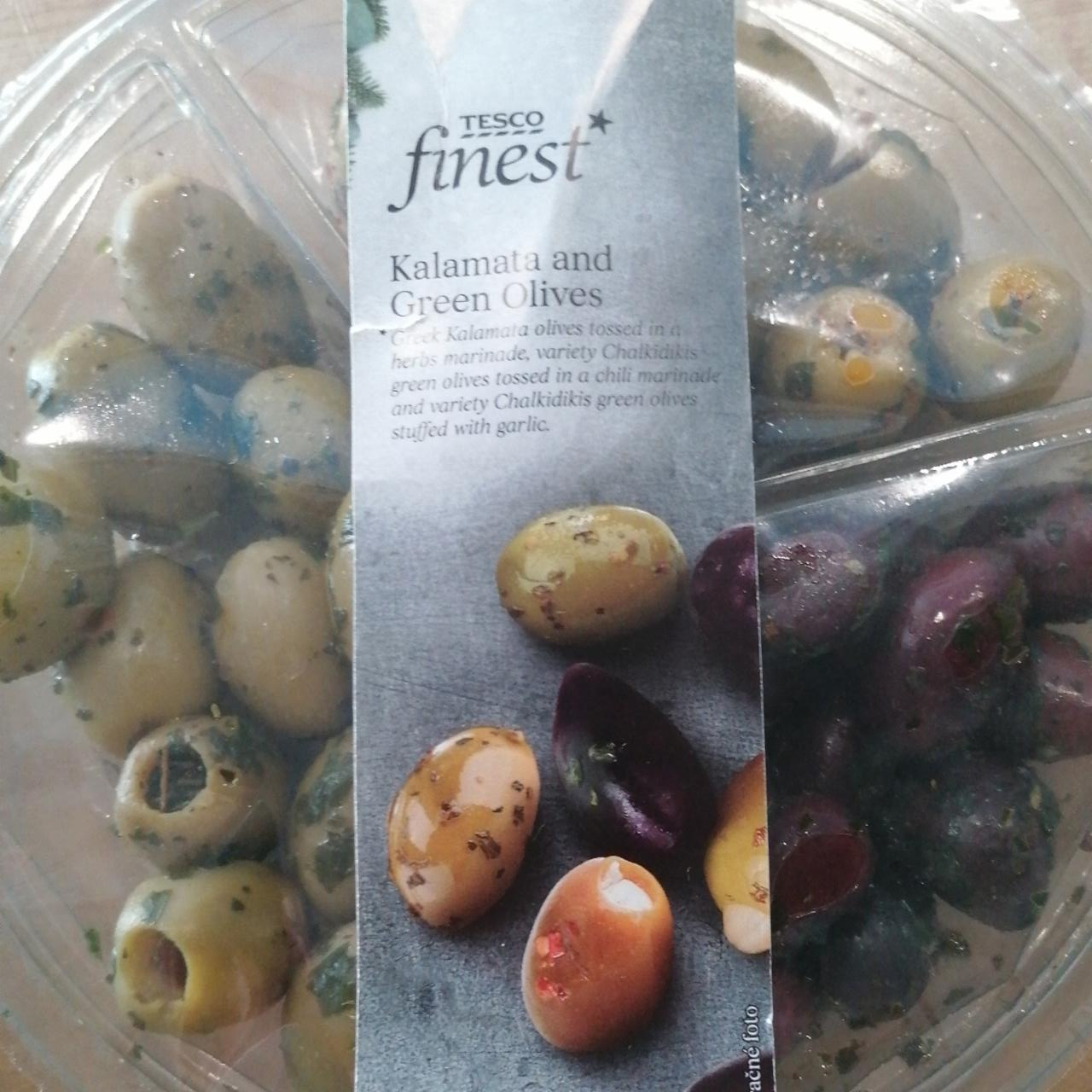 Fotografie - Kalamata and Green Olives Tesco finest