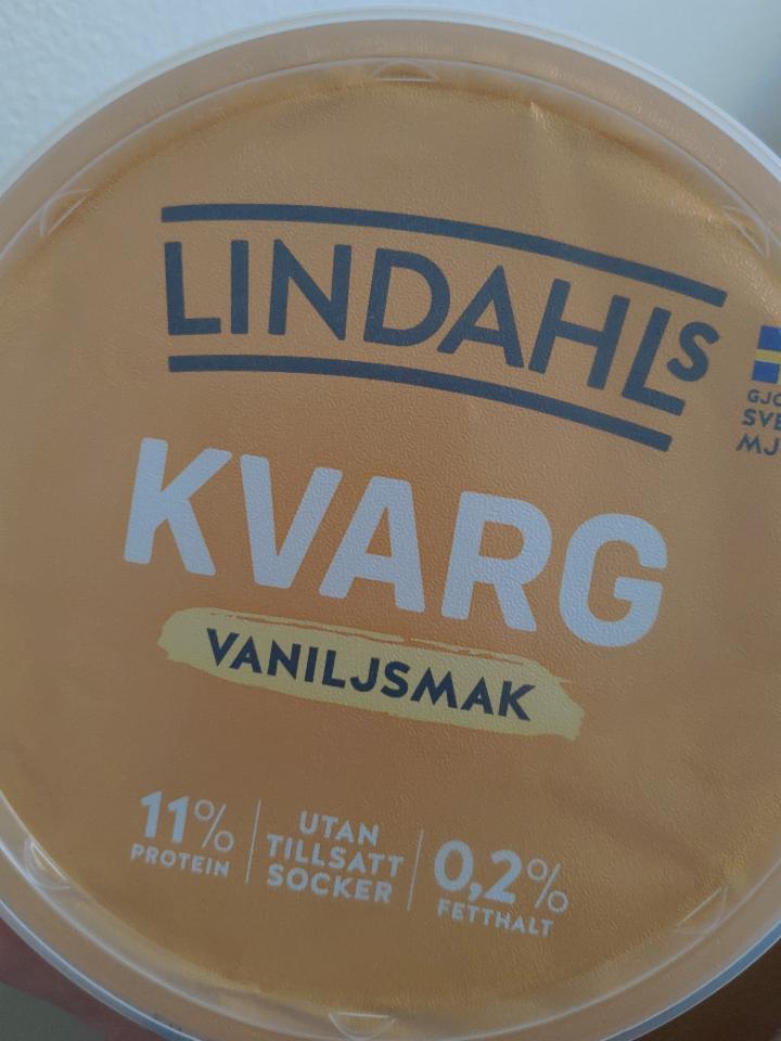 Fotografie - Lindahls Kvarg vaniljsmak