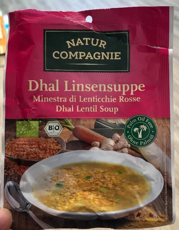 Fotografie - Bio Dhal Linsensuppe Natur Compagnie