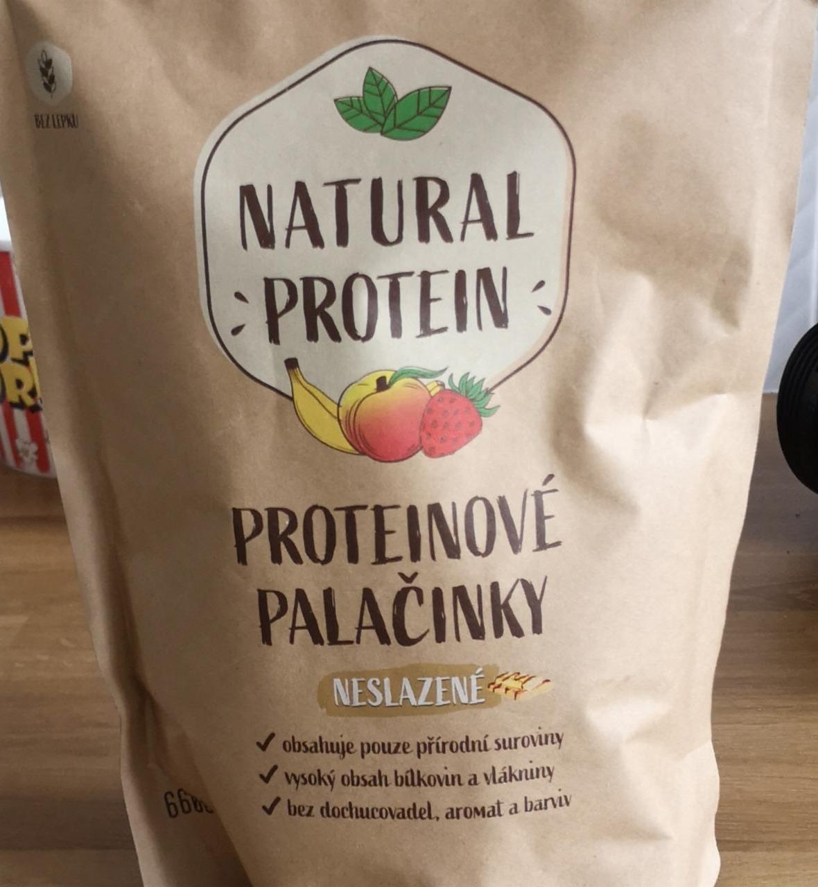 Fotografie - Proteinové palačinky neslazené Natural protein