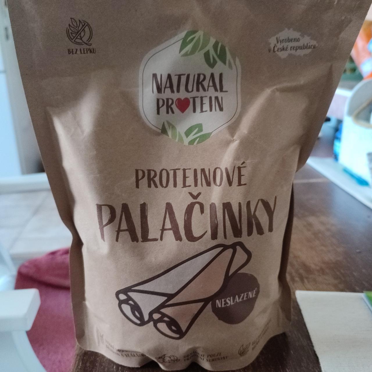 Fotografie - Proteinové palačinky neslazené Natural protein