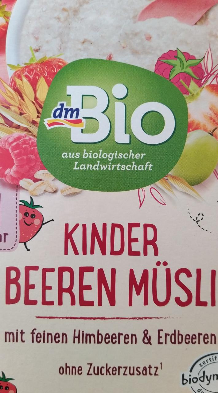 Fotografie - Kinder Beeren Müsli dmBio