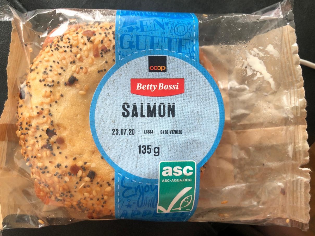 Fotografie - Salmon bagel Betty Bossi