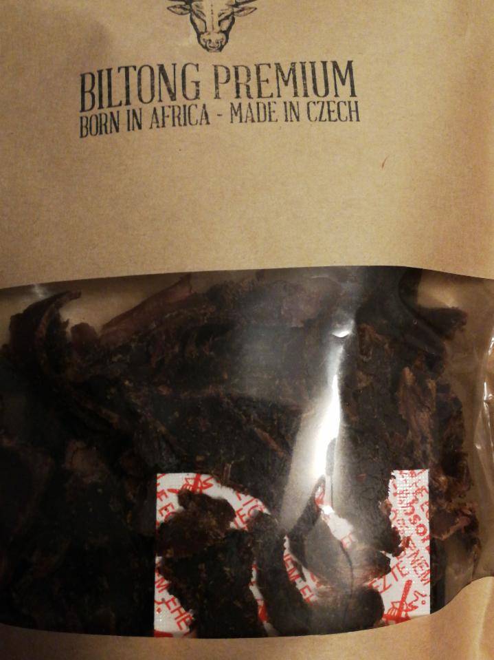 Fotografie - 100% hovězí maso Biltong Premium