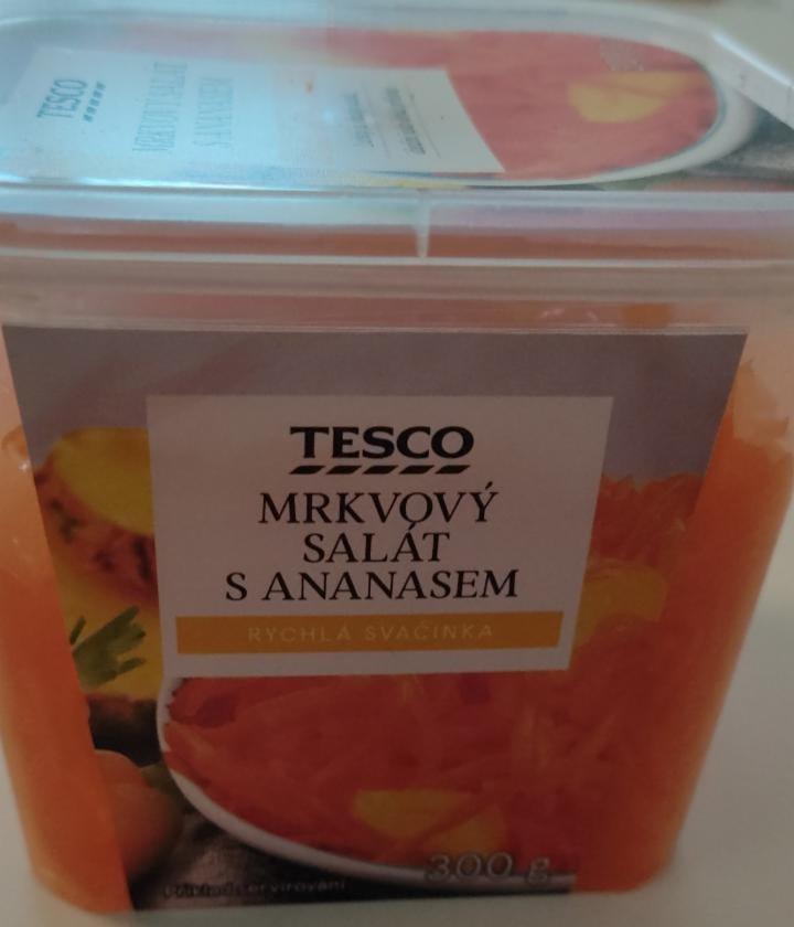 Fotografie - Mrkvový salát s ananasem Tesco