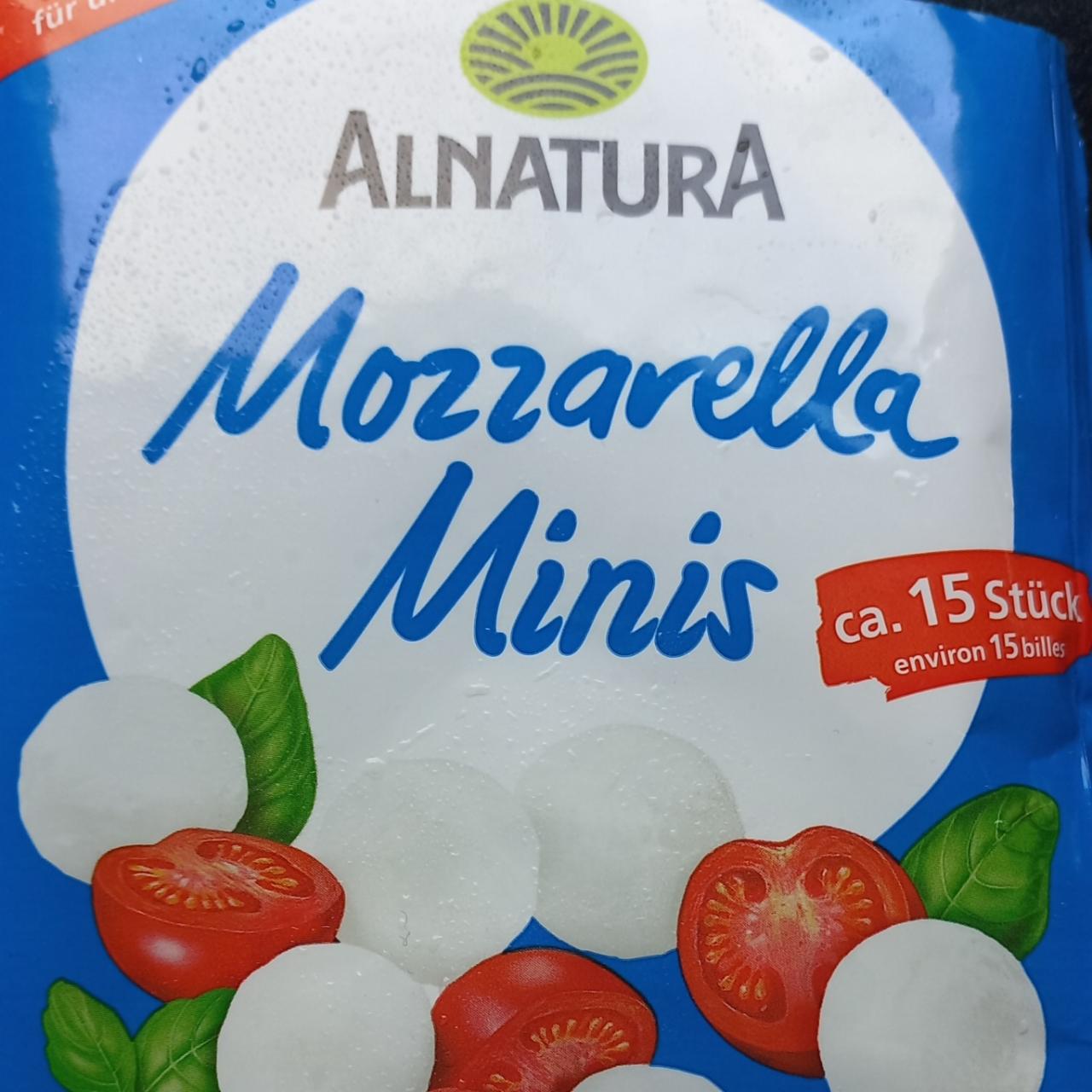 Fotografie - Mozzarella minis Alnatura