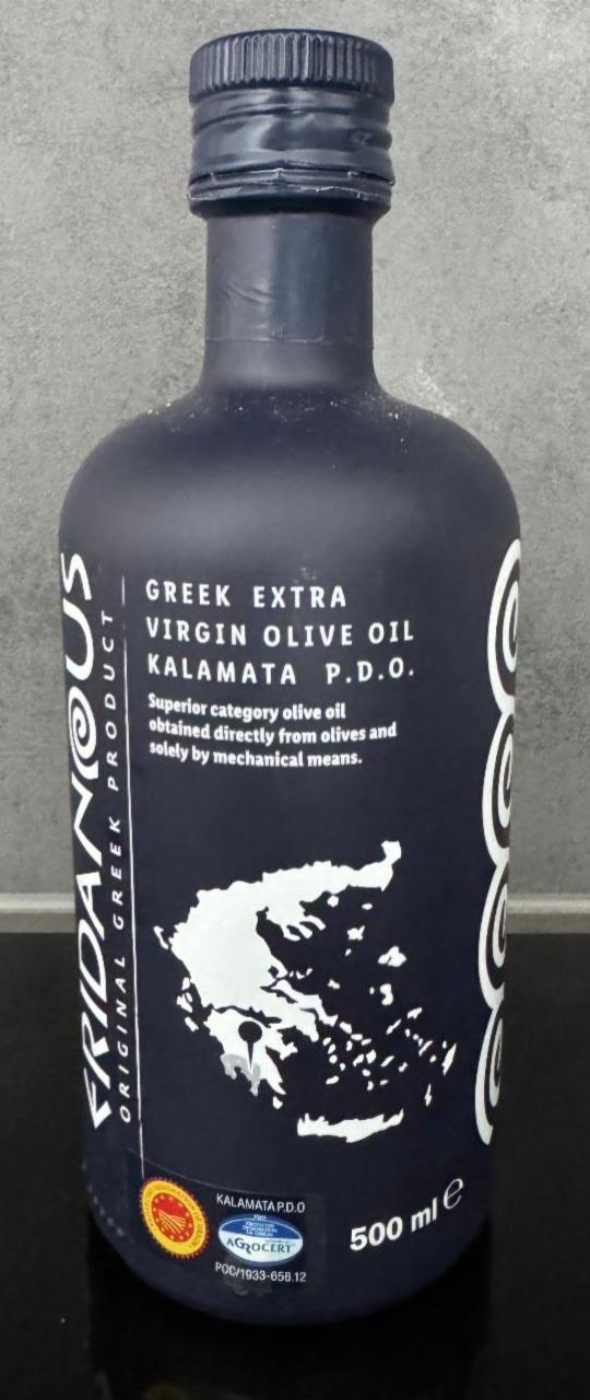 Fotografie - Greek extra virgin olive oil kalamata P.D.O. Eridanous