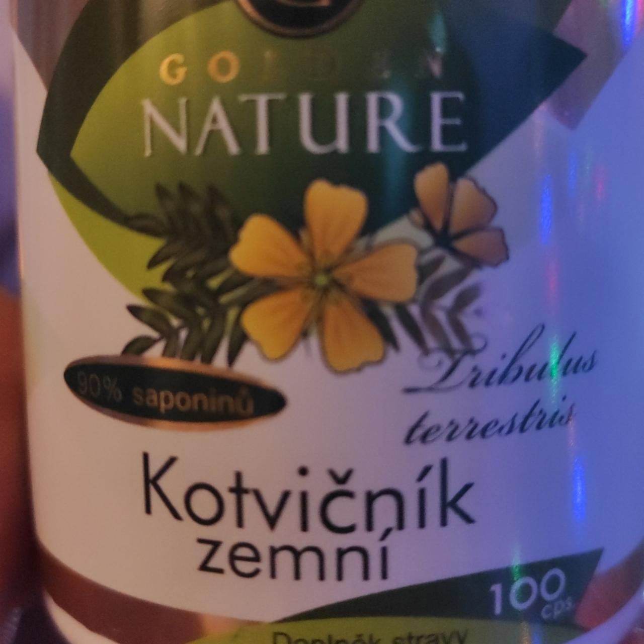 Fotografie - Kotvičník zemní 90% saponinů Golden Nature