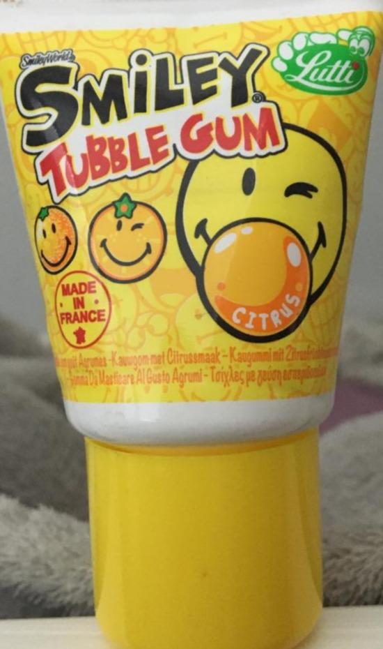 Fotografie - Lutti tubble gum smiley citrus