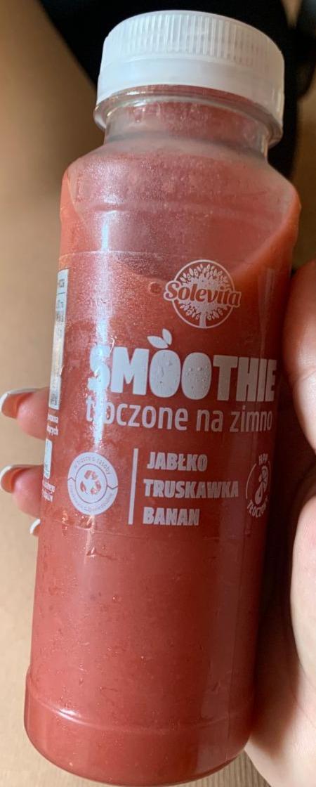 Fotografie - Smoothie jabłko truskawka i banan Solevita