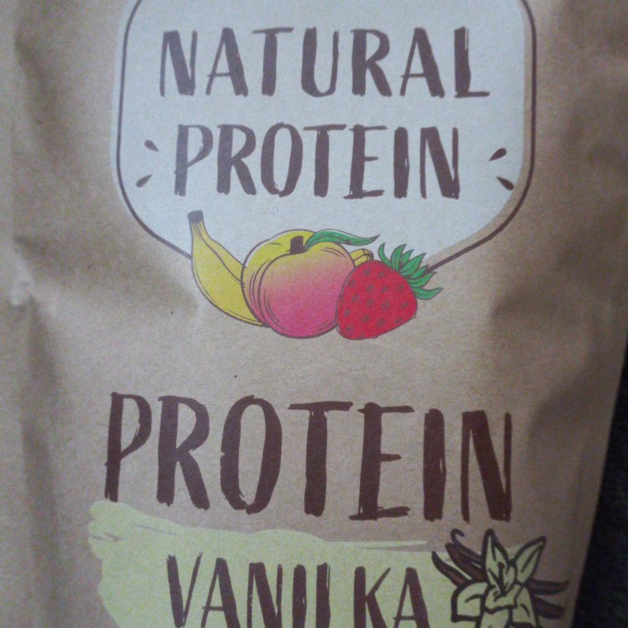 Fotografie - Protein vanilka Natural protein