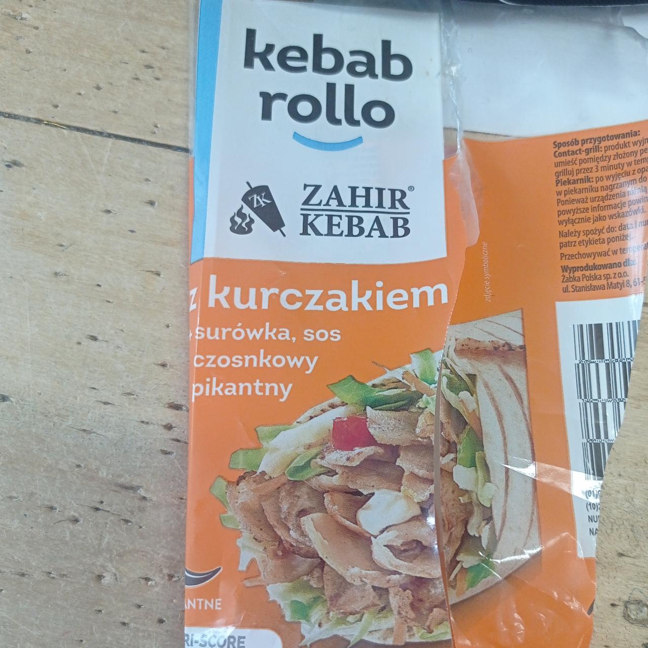 Fotografie - Kebab Rollo z kurczakiem