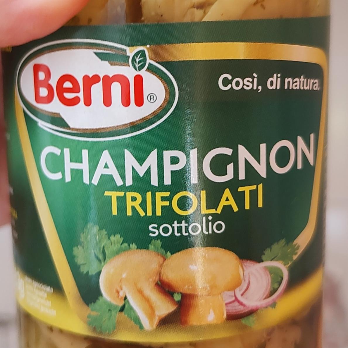 Fotografie - Champignon trifolati sottolio Berni