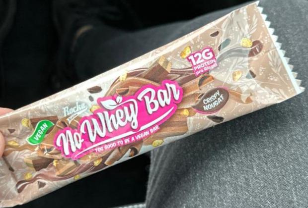 Fotografie - No Whey Bar Crispy Nougat Rocka