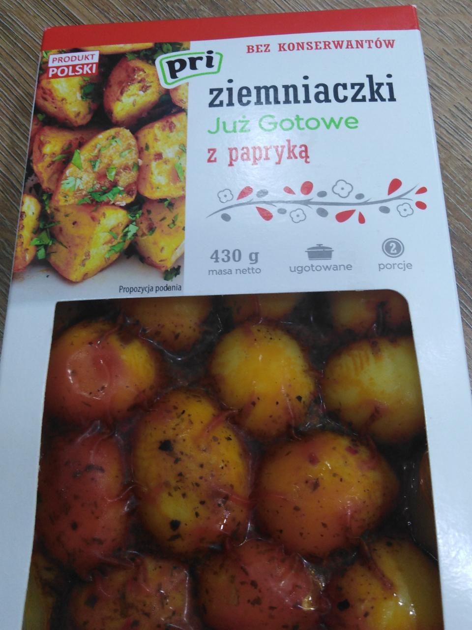 Fotografie - Ziemniaczki z papryka