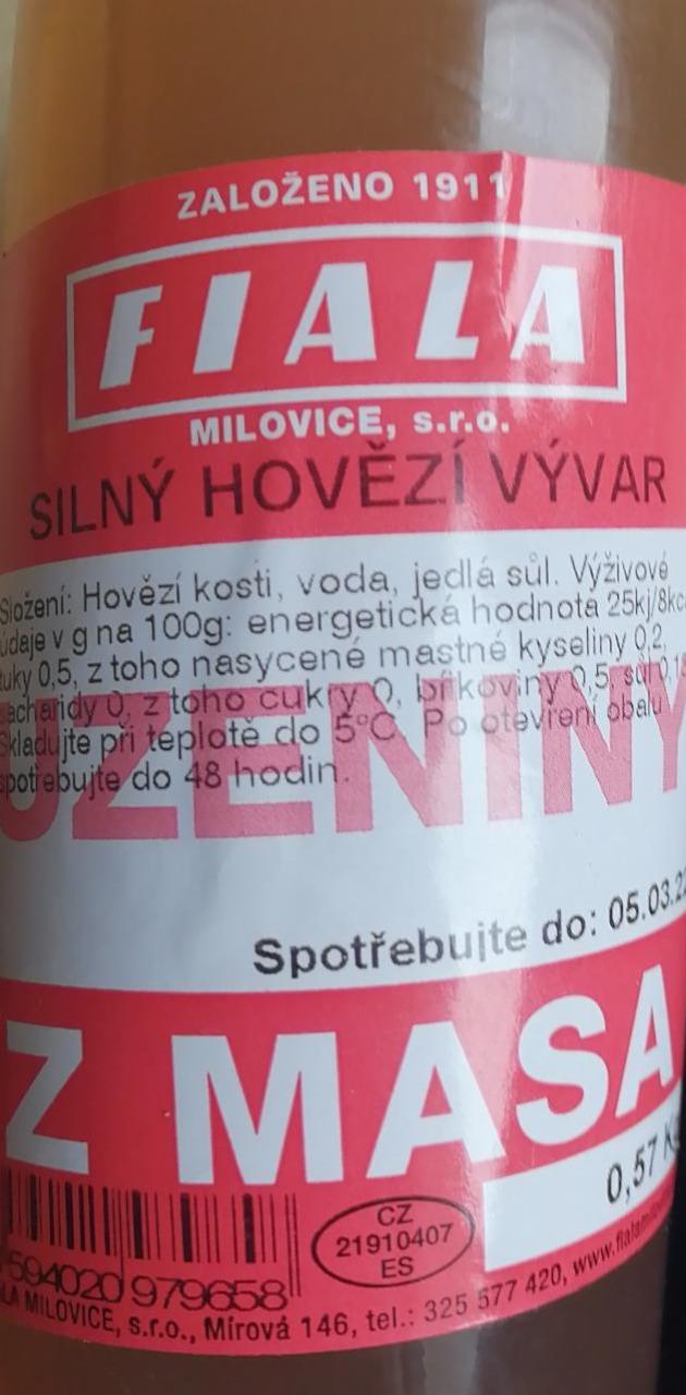 Fotografie - Silný hovězí vývar Fiala Milovice