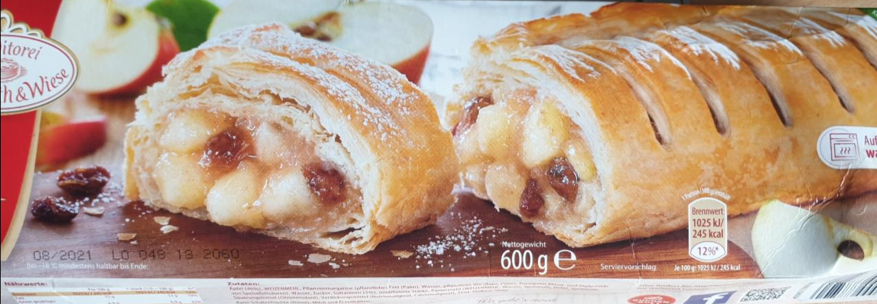 Fotografie - Apfel Strudel Conditorei Coppenrath & Wiese