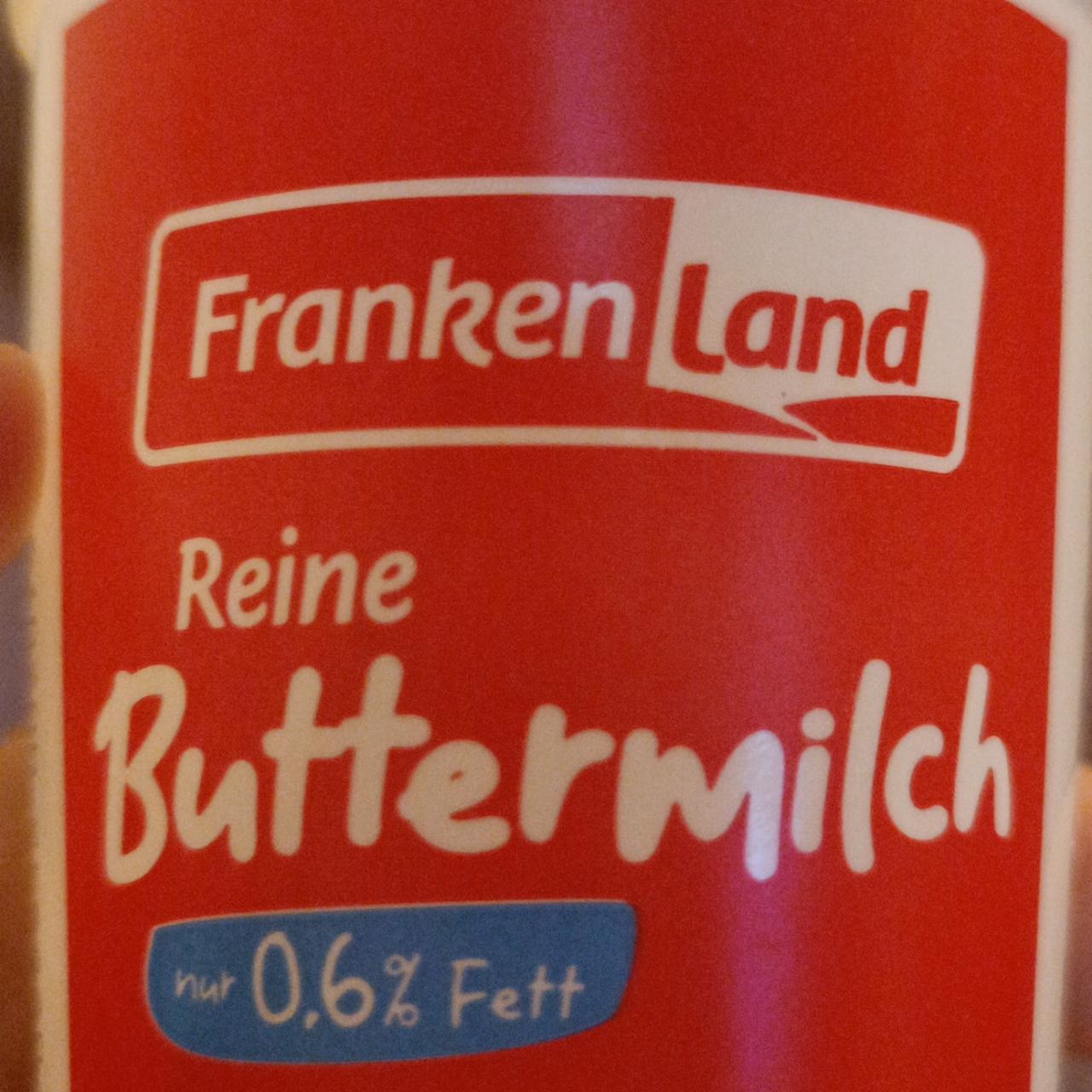 Fotografie - Reine buttermilch 0,6% Frankenland