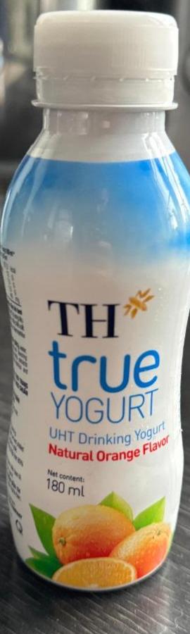 Fotografie - True yogurt natural orange flavor TH