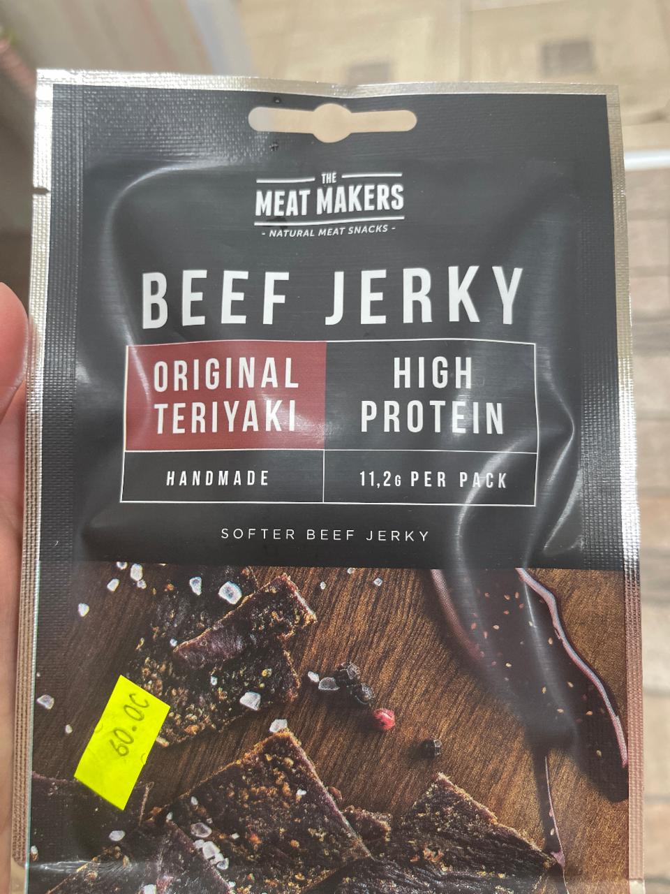 Fotografie - Beef Jerki Original Teriyaki