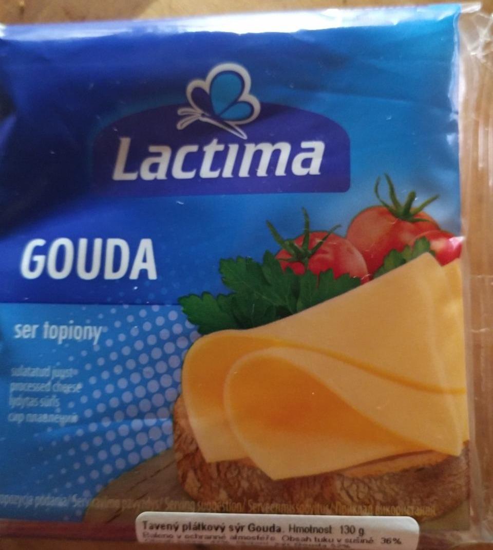 Fotografie - Ser topiony w plasterkach Gouda Lactima