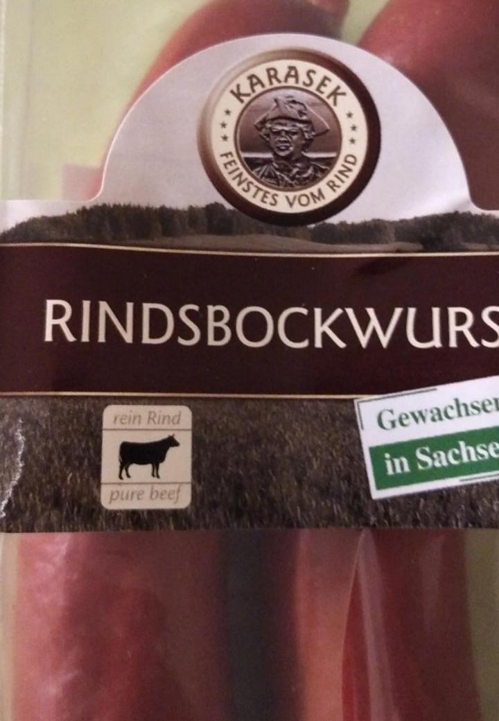 Fotografie - rindsbockwurst karasek